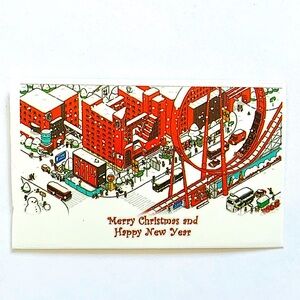 🎄6/$12 Vinyl Christmas Vintage Style Sticker Matte